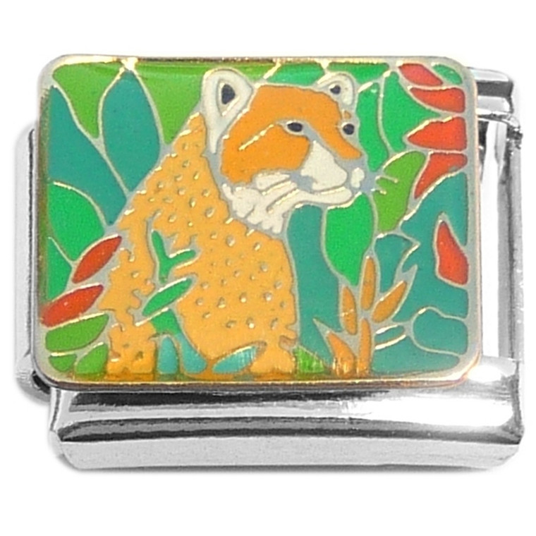 Big Cat Cougar Plants Italian Charm