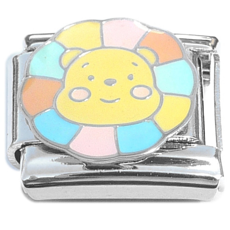 Pooh Bear Pastel Italian Charm