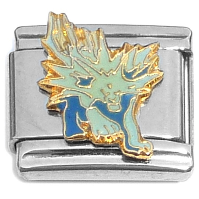 Blue Character Italian Charm