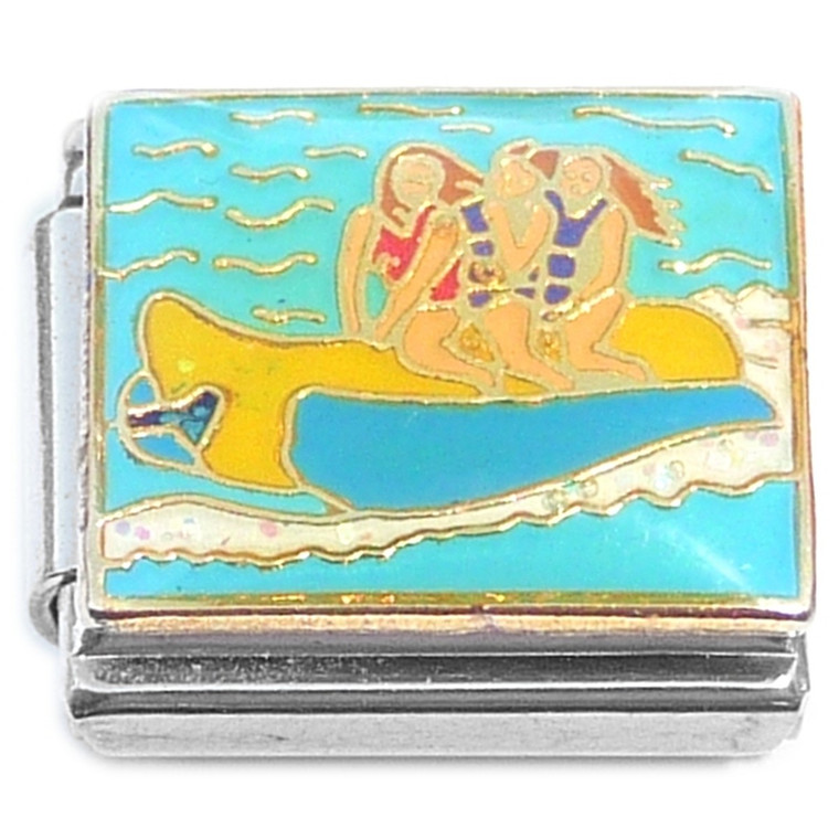 Boat Float Raft River Lake Italian Charm