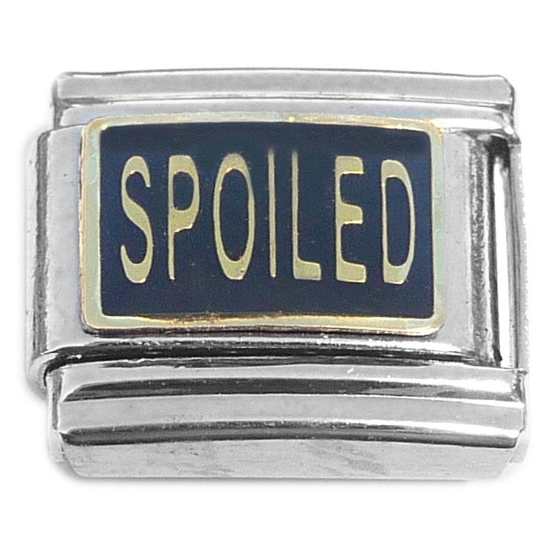 Spoiled Word Nickname Italian Charm