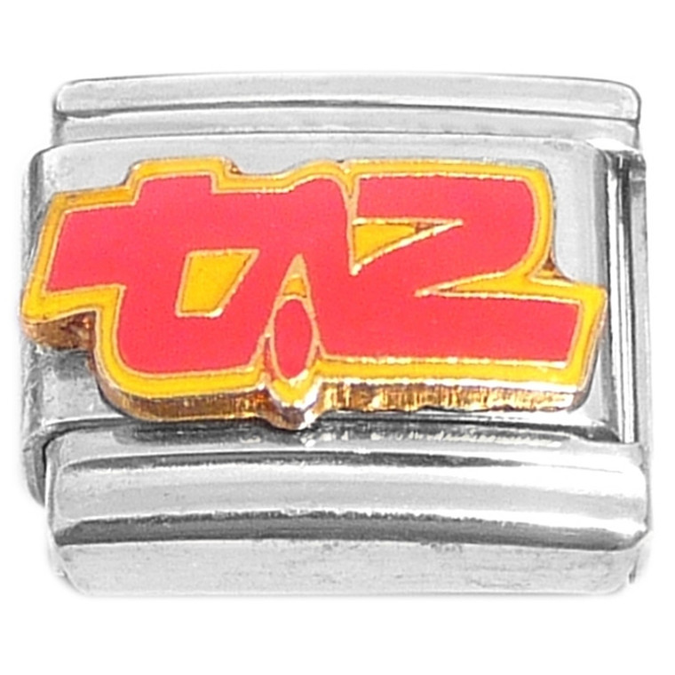 Taz Red Italian Charm