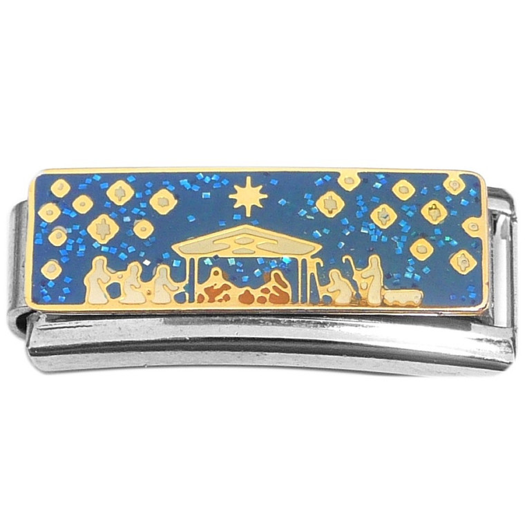 Nativity Scene Jesus Birth Superlink Italian Charm