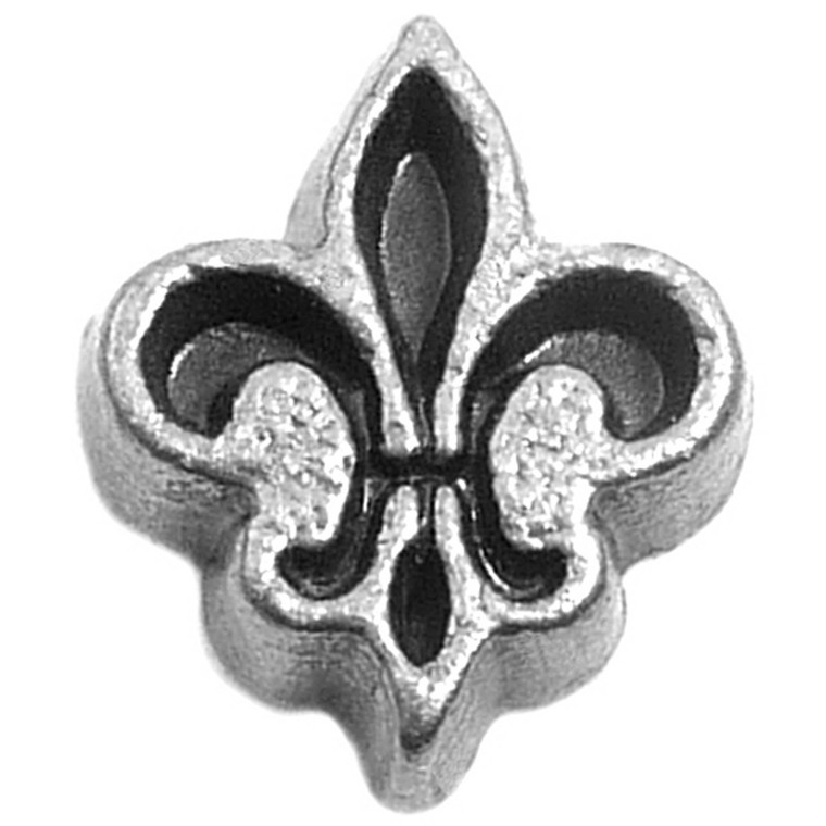 Fleur De Lis Floating Locket Charm