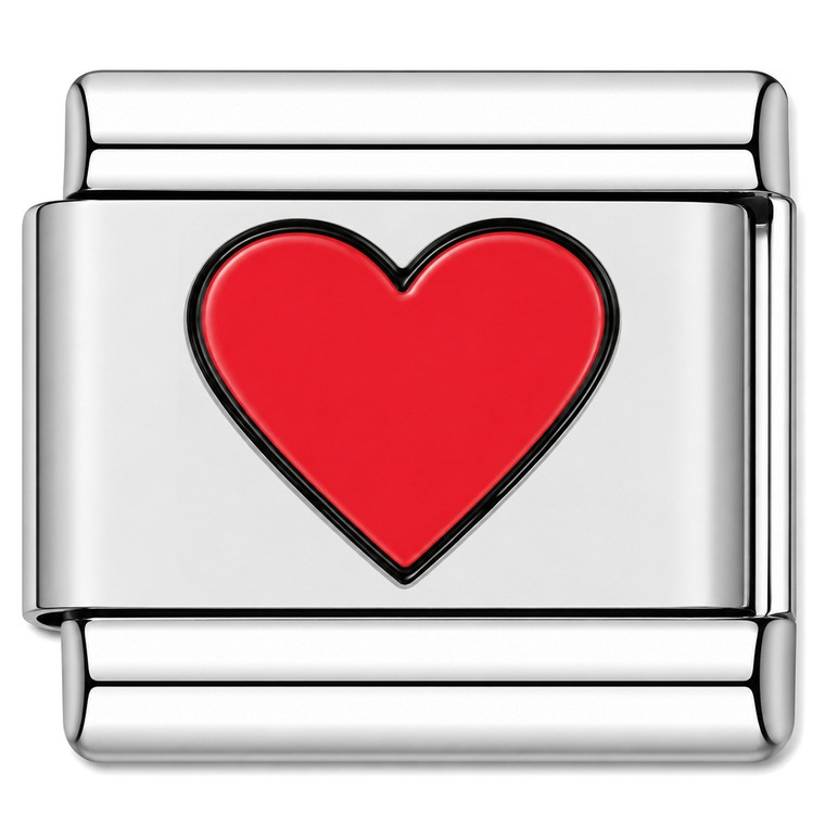Red Heart Love Value Italian Charm