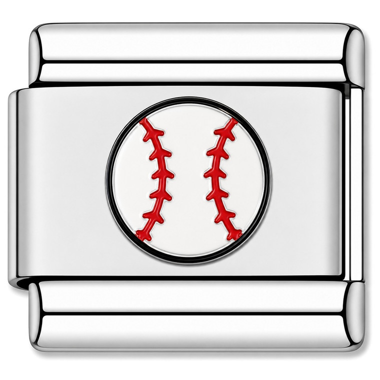 Baseball Red Thread Value Italian Charm