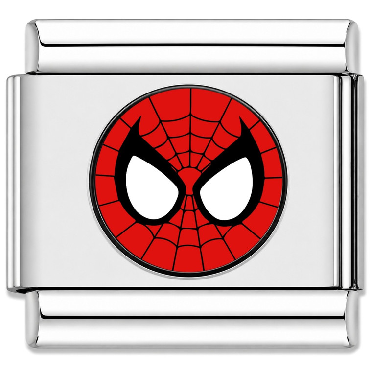 Spidey Face Web Value Italian Charm