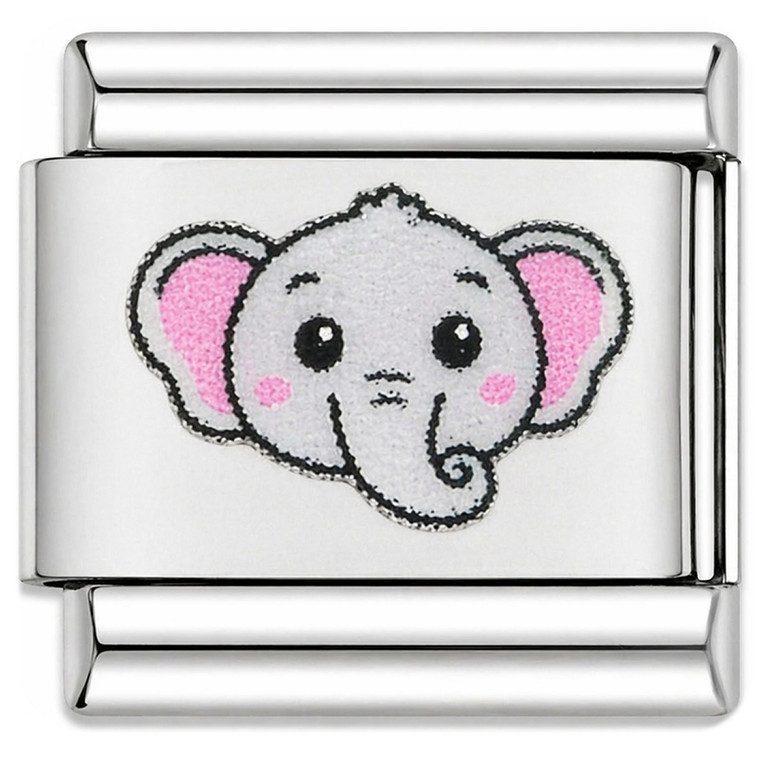 Cute Elephant Value Italian Charm