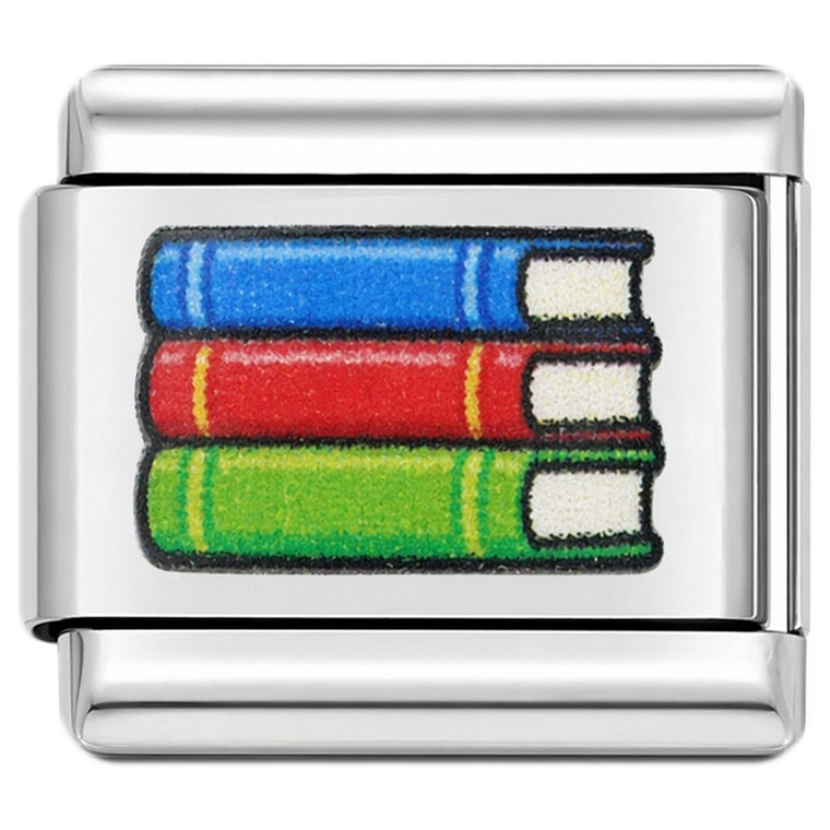 Book Reading Value Italian Charm