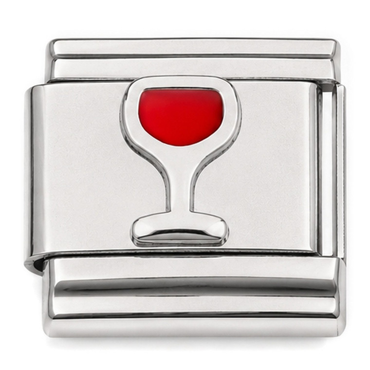 Red Wine Drink Glass Italian Charm