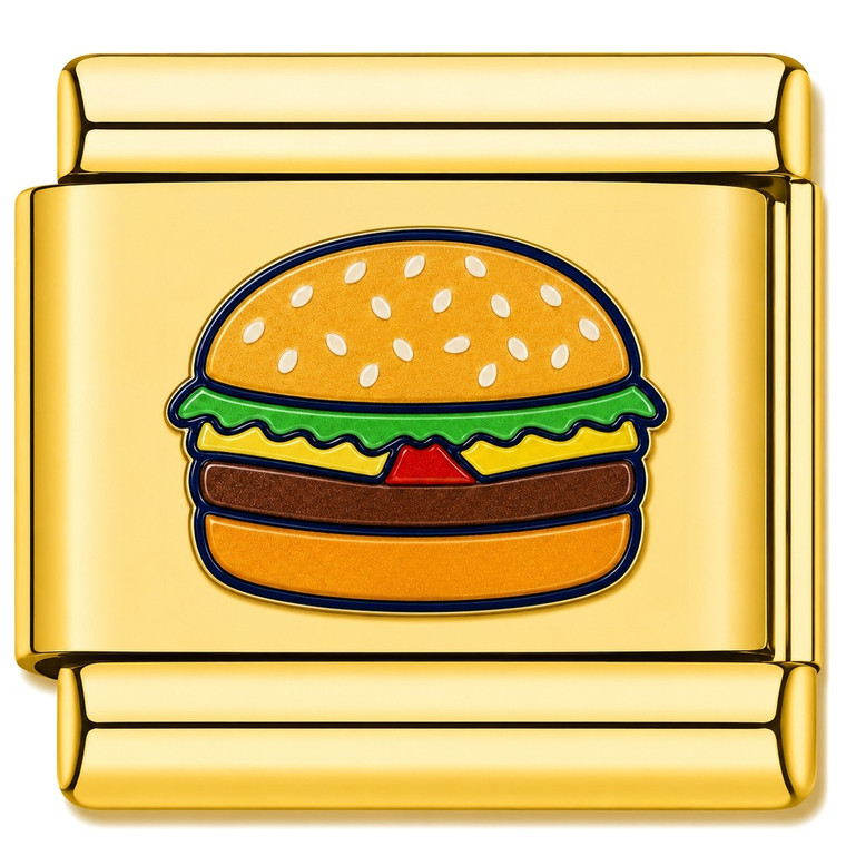 Burger Cheeseburger Gold Value Italian Charm