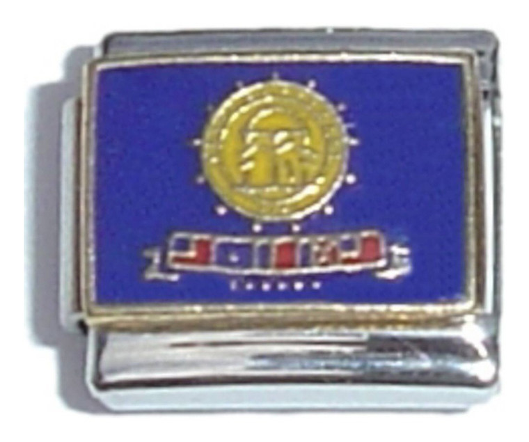 Idaho State Flag Italian Charm