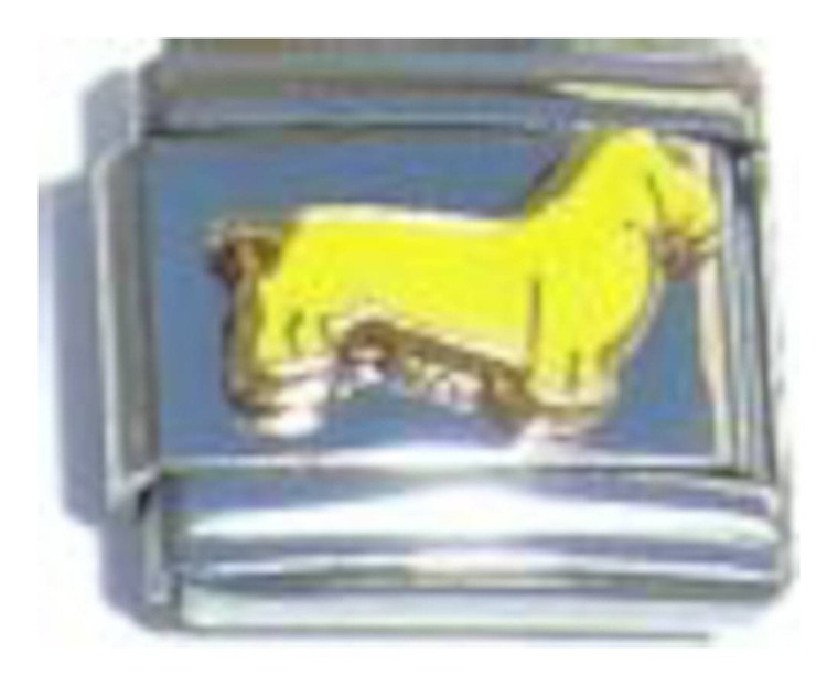 Yellow Dog Italian Charm