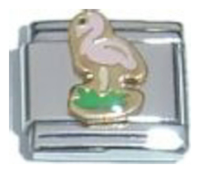 Flamingo Italian Charm