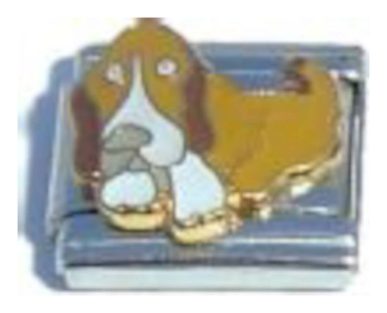 Brown Dog Italian Charm