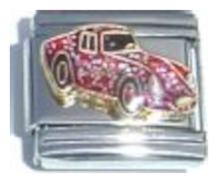 Red Car Italian Charm
