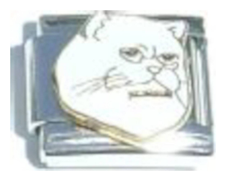 White Cat Italian Charm
