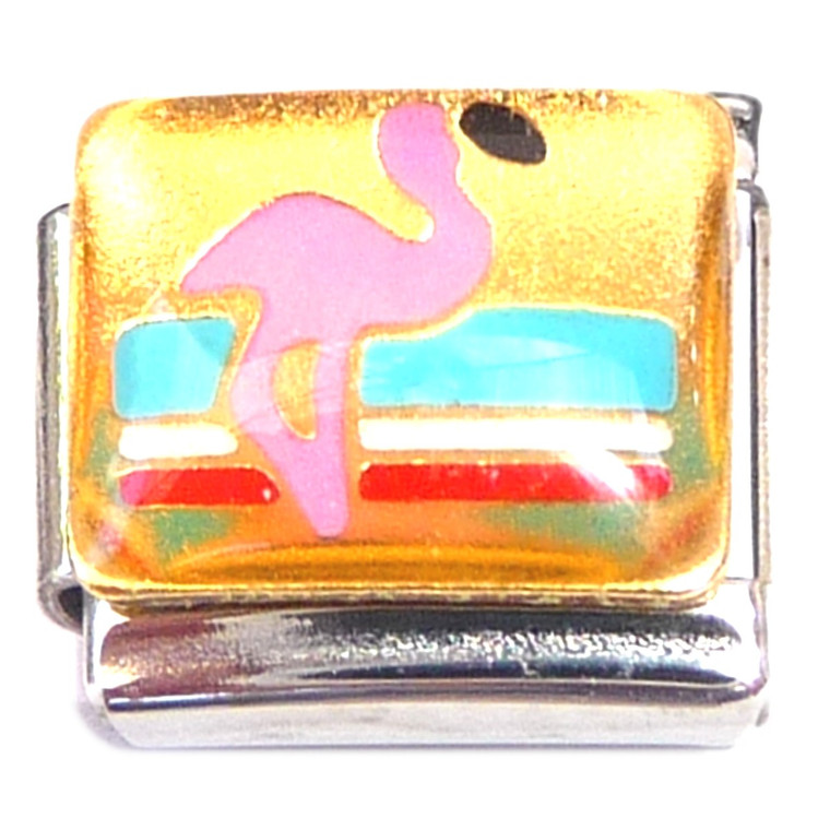 Flamingo Italian Charm