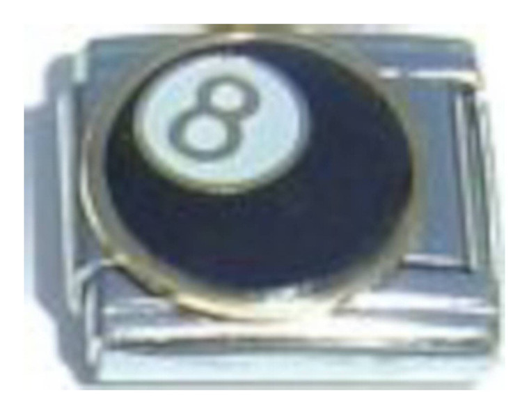 8 Ball Italian Charm