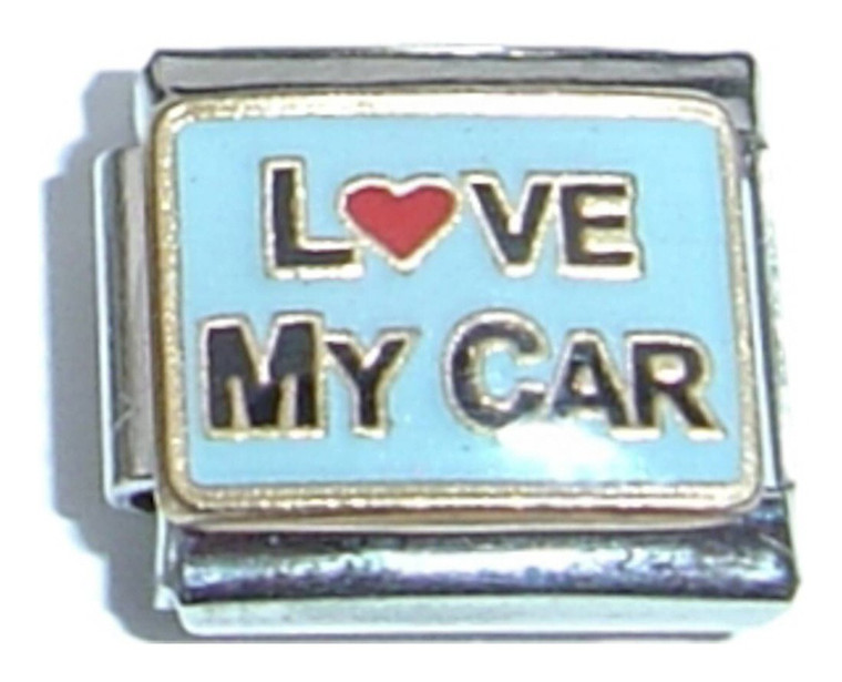 Love My Car Italian Charm