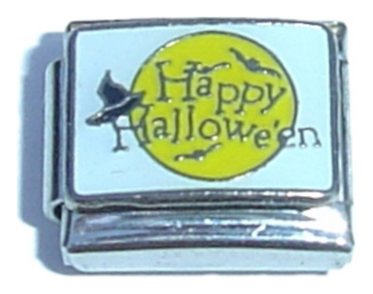 Happy Halloween Italian Charm