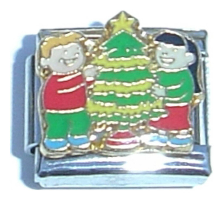 Christmas Tree Italian Charm