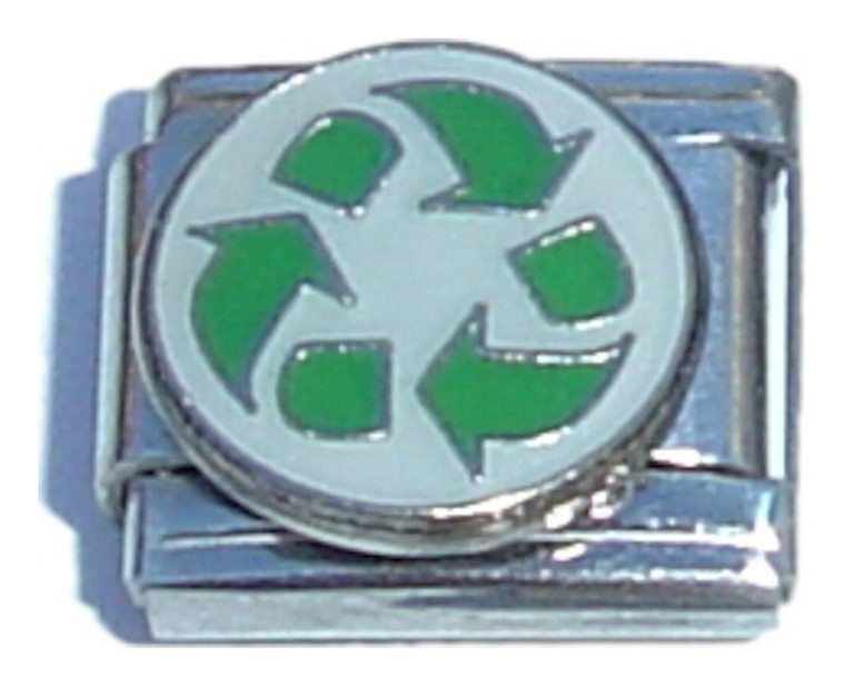 Recycle Italian Charm