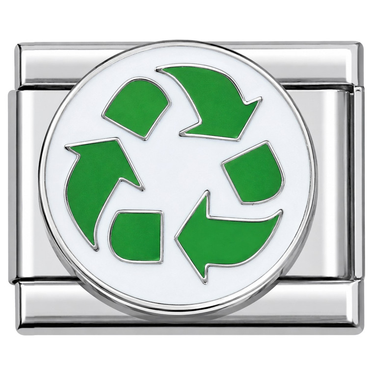 Recycle Italian Charm