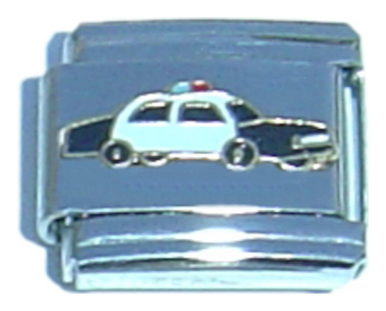 Police Car Italian Charm