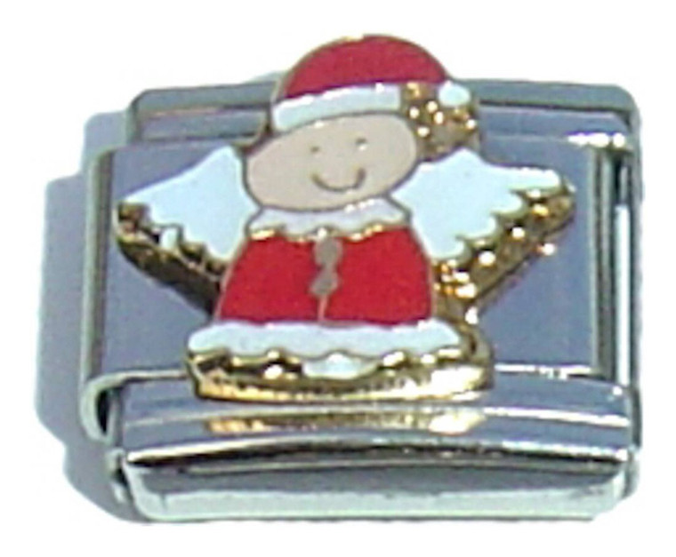 Angel In Red Italian Charm