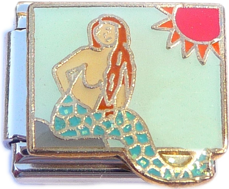 Mermaid Italian Charm