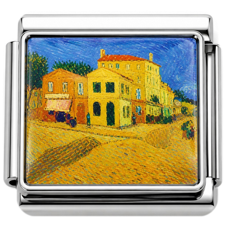 The Yellow House Van Gogh Italian Charm