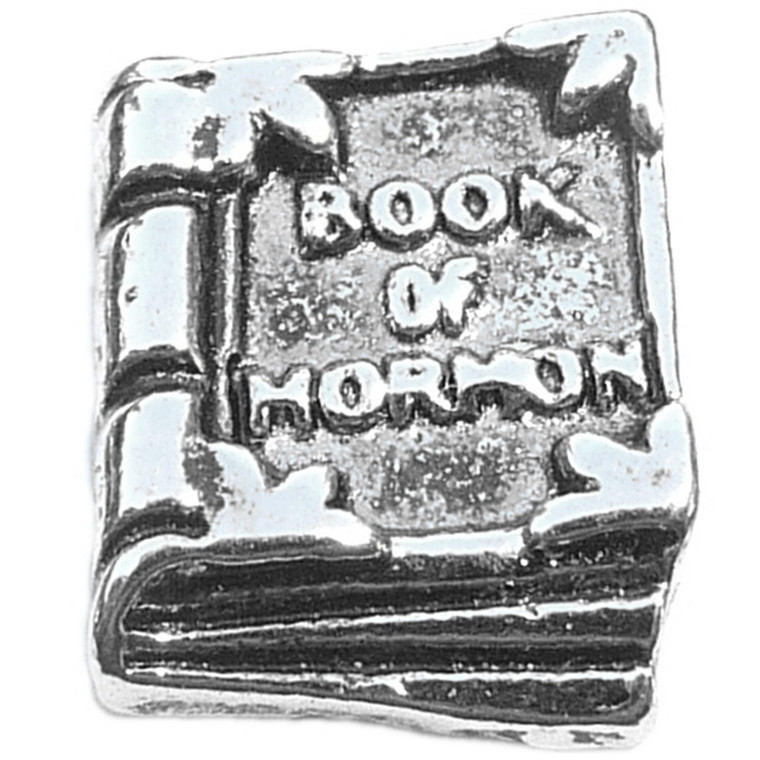 Vintage Book Of Mormom Floating Locket Charm