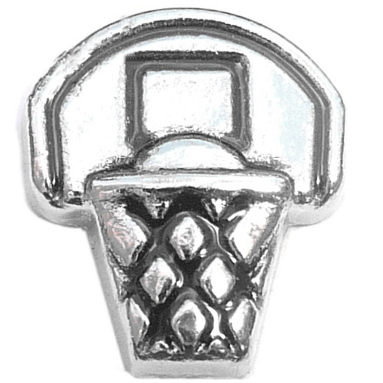 Basketball Hoop Floating Locket Charms