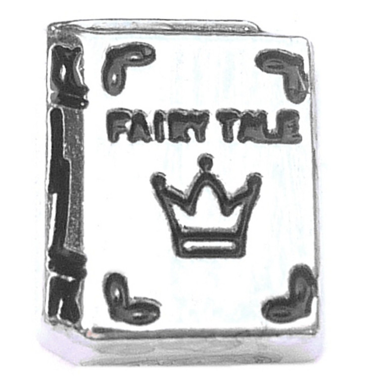 Fairy Tale Book Floating Locket Charm