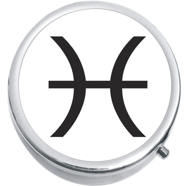 Pisces Zodiac Medical Pill Box