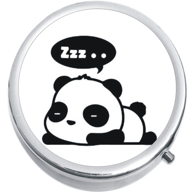 Sleepy Panda Cute Medical Pill Box