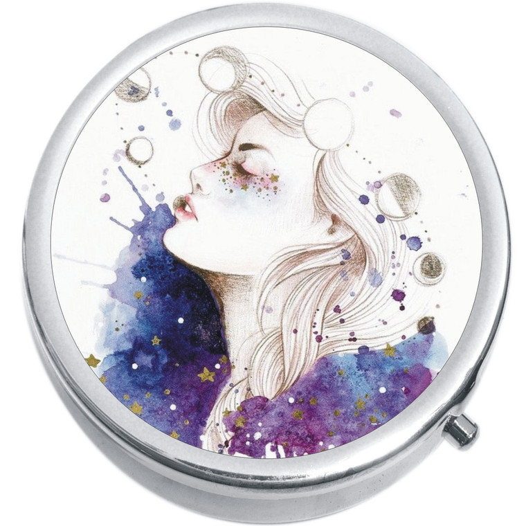 Moon Phases Medical Pill Box