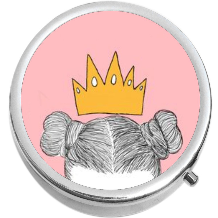 Queen Princess Crown Medical Pill Box