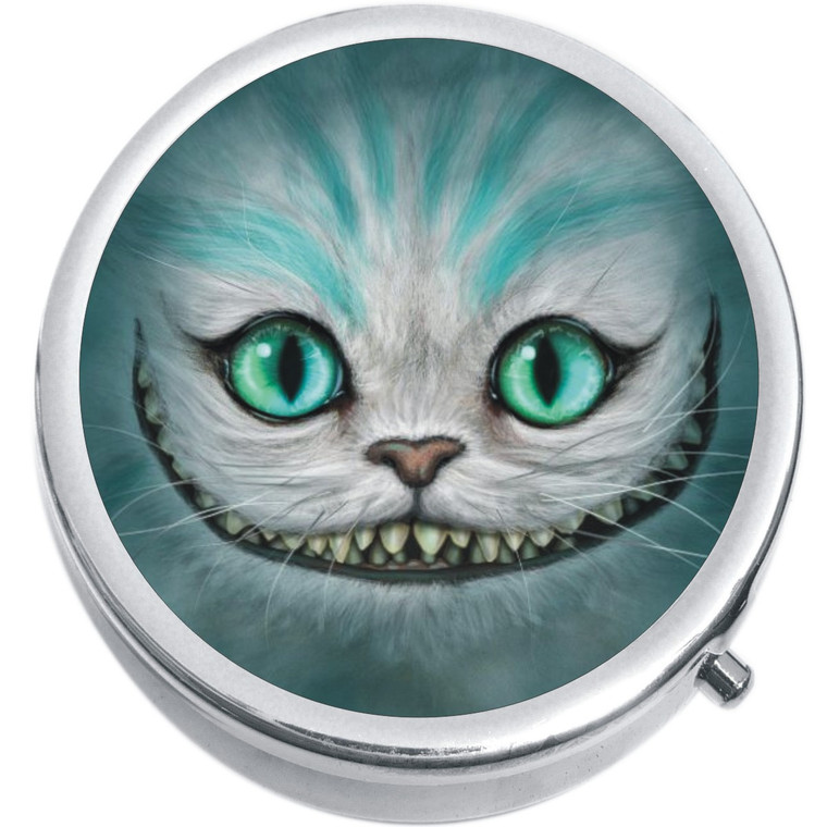 Cheshire Cat Wonderland Medical Pill Box