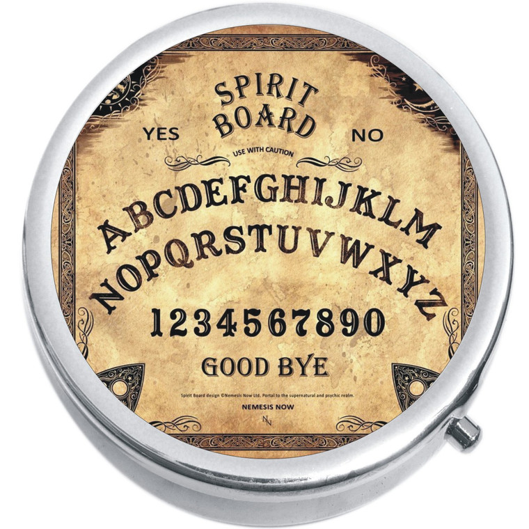 Ouija Board Spirit Ghosts Medical Pill Box