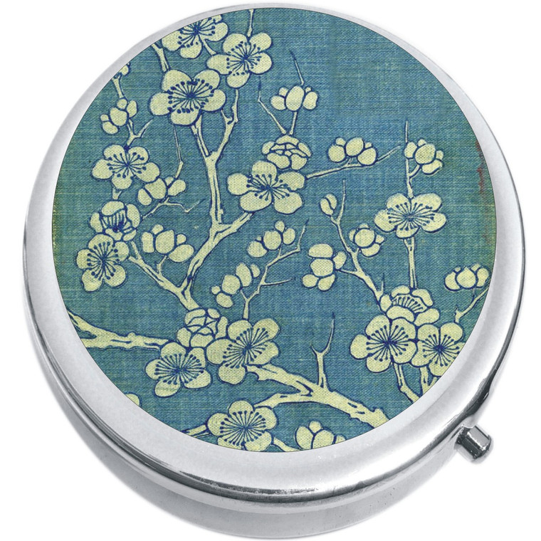 Blossoms Tree Flowers Medical Pill Box