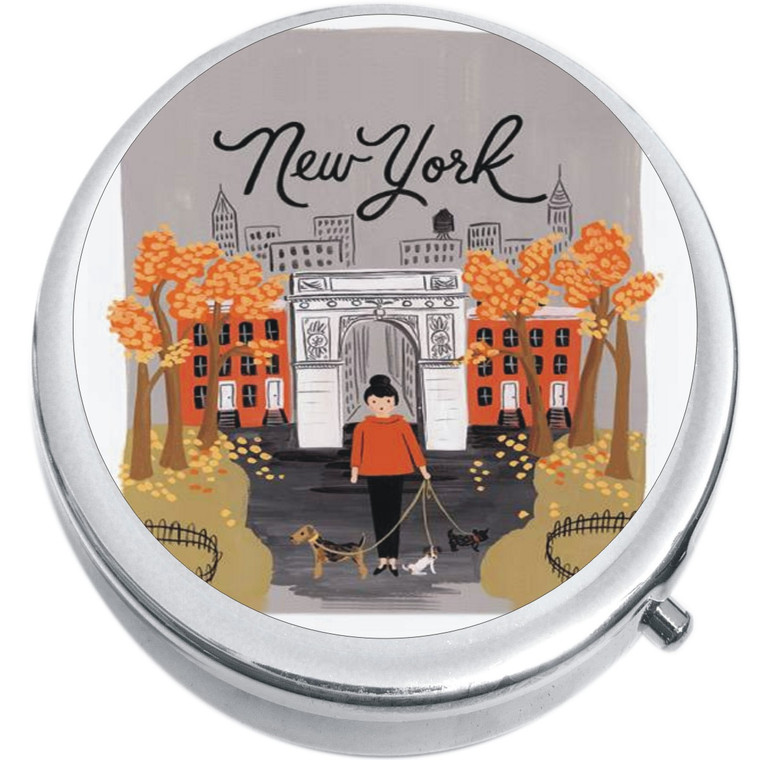 New York Fall Medical Pill Box