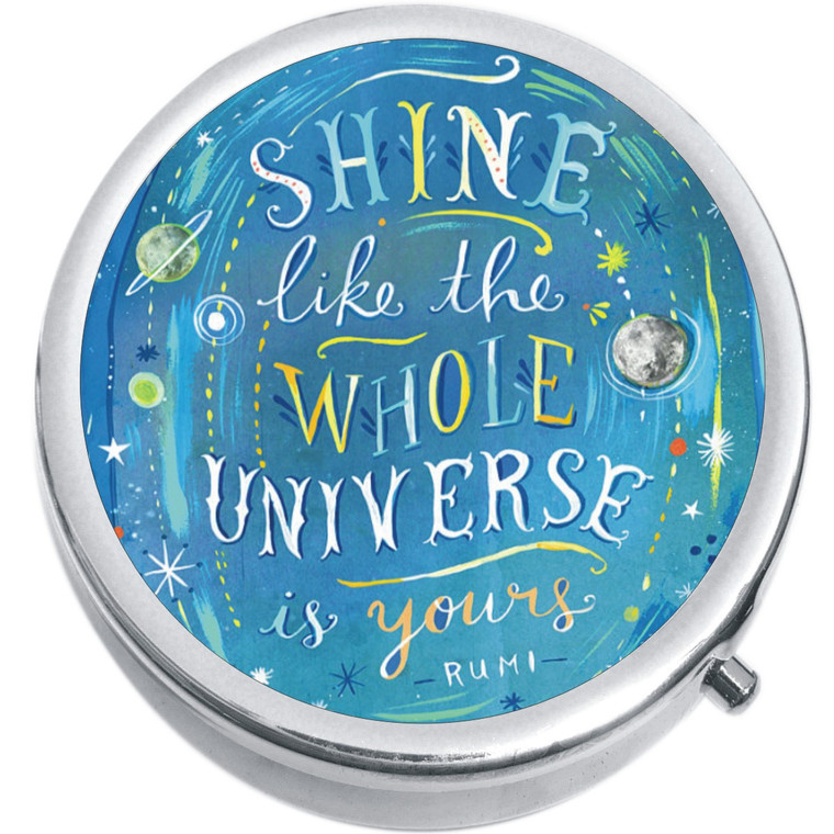 Shine Line the Universe is Yours Medical Pill Box