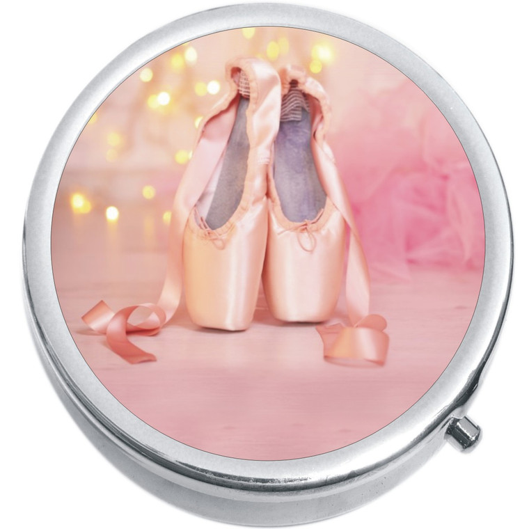 Ballet Dance Shoes Medical Pill Box