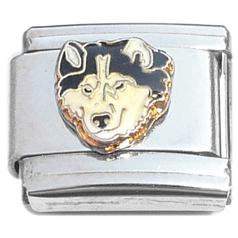 Husky Dog Italian Charm