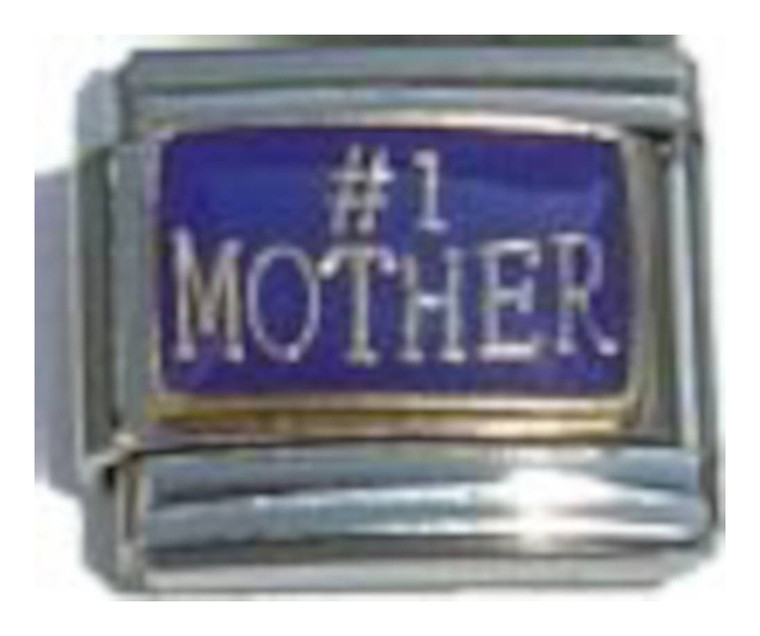 Number One Mother Italian Charm