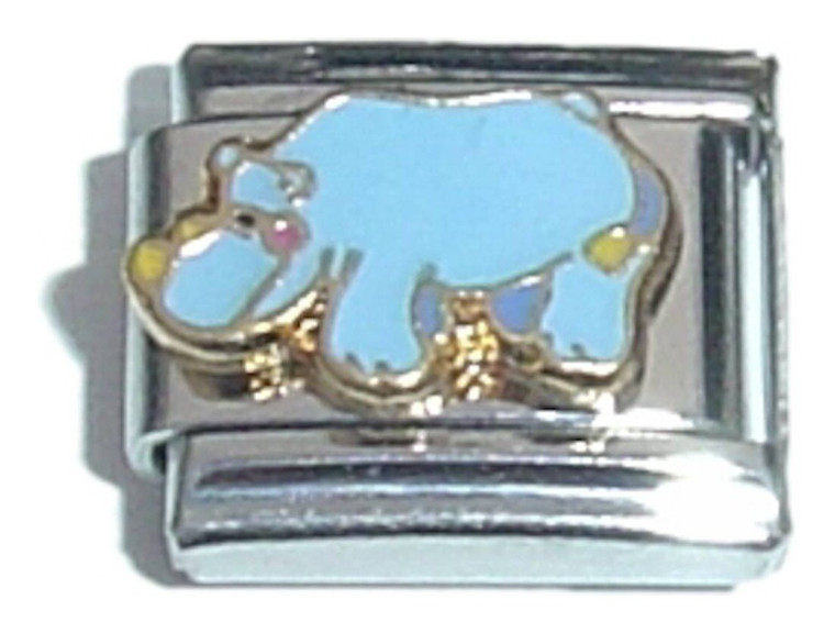 Blue Bear Italian Charm