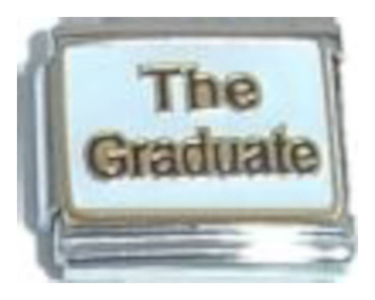 The Graduate White Italian Charm