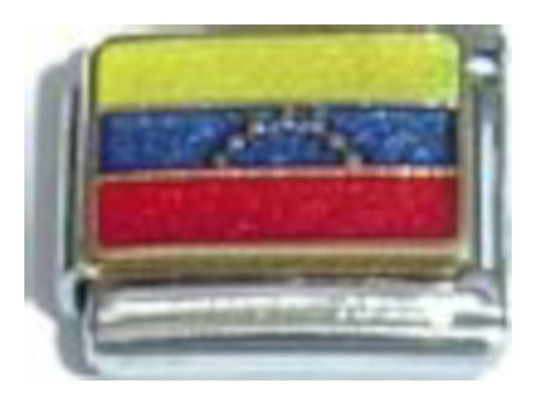Flag of Venezuela Italian Charm